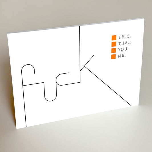 Neon Note - Fuck